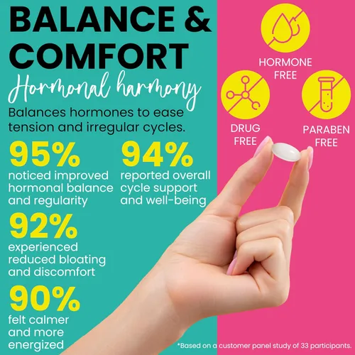 Vista 4 de Suplemento de mio-inositol y D-quiro inositol para mujeres Suplementos de SOP para el equilibrio hormonal para mujeres y apoyo de fertilidad