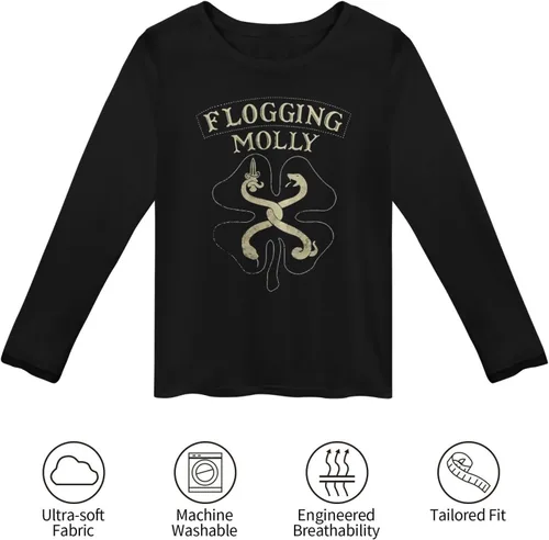 Vista 5 de Women's Fall Long Sleeve T-Shirt Womens Fashion Shirt Top Crewneck T-Shirts Outfit