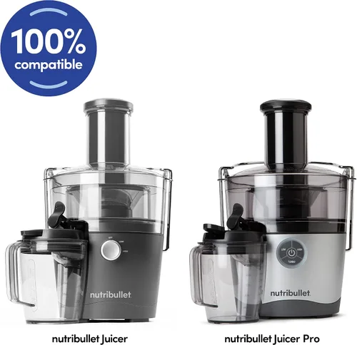 Vista 2 de nutribullet Exprimidor de acero inoxidable tamiz