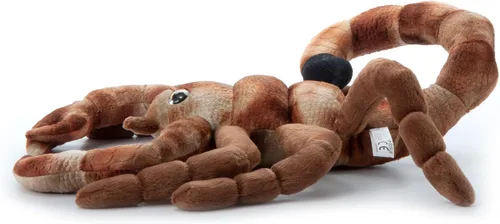Vista 3 de The Petting Zoo Peluche de escorpión, regalos para niños, animales salvajes del zoológico Onez, juguete de peluche de escorpión de 12 pulgadas