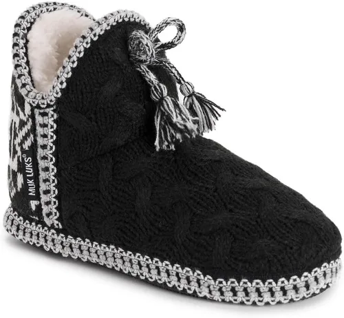 Vista 4 de MUK LUKS Pantuflas Amira para mujer