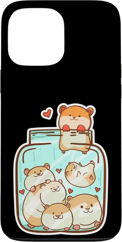 Vista 24 de Hamsters in a Jar Cute Animal Hammy Owner Pet Lover Gift Case for iPhone 17