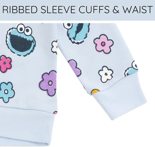 Vista 5 de Sesame Street Sudadera para bebés a niños pequeños, tallas de 12 meses a 7-8