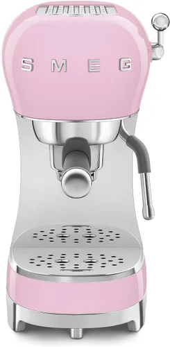 Vista 7 de Smeg - Máquina de café expreso manual con varita de vapor, 15 bares de presión, filtro porta de acero inoxidable, calentador de taza pasivo