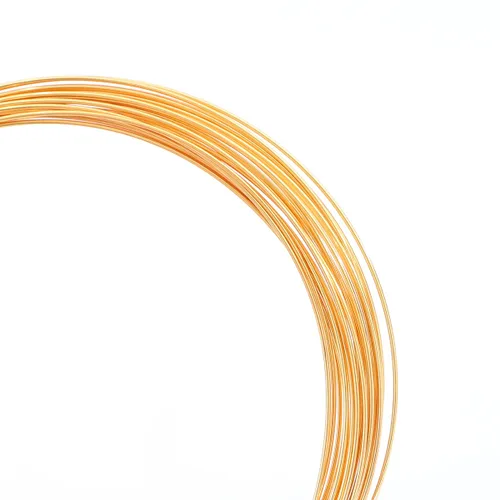 Vista 13 de Beadia - Alambre bañado en oro de 14 quilates de 0.4 mm, 10 metros de cordón de cuentas para pulseras, collares, encantos, cuentas para hacer joyas