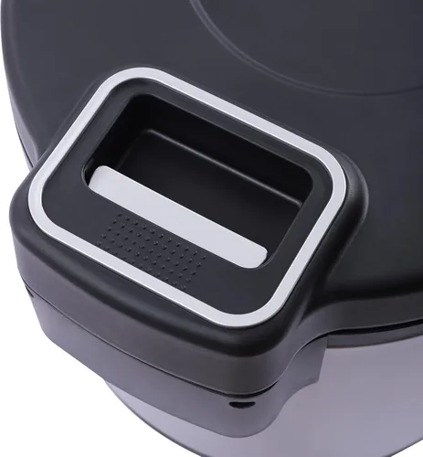 Vista 7 de Calentador de arroz de 95 tazas de 19L para restaurante comercial, 110 V, 110 W, calentador eléctrico de alimentos con función cálida, calentador