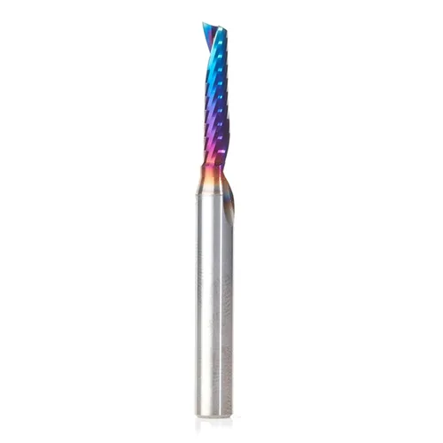 Vista 24 de Amana Tool Spektra 51412-K, 51412-K, 3/16 D x 5/8 CH x 3/16 SHK x 2 pulgadas de largo, acabado de espejo