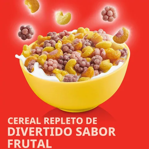 Vista 2 de Trix Cereal de desayuno, 6 formas afrutadas, hecho con grano entero, 10.7 onzas Grano entero, buena fuente de calcio, 12 vitaminas y minerales