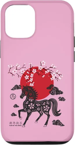 Vista 28 de Chinese New Year 2026 Year of The Fire Horse Zodiac Sign Case for iPhone 17