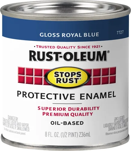 Vista 44 de Carbón gris brillante Rust-Oleum (7784502) contra el óxido 32 onzas, 7784502 Gris carbón brillante