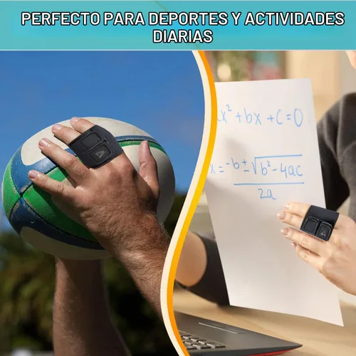 Vista 5 de Férulas Envolventes para Dedos Reutilizables Cinta Buddy para Dedos Férula Ajustable para Dedos Férulas para Dedo en Gatillo Soporte para Dedo