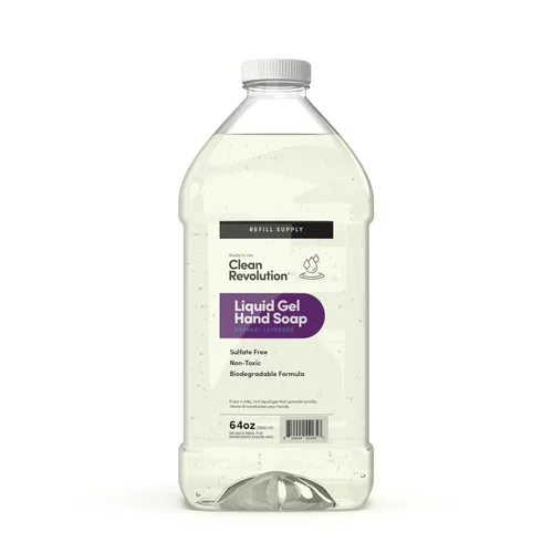 Vista 38 de Clean Revolution Jabón de manos en gel líquido, líquido sedoso rico, espuma rápida, enjuague rápido, contiene aceites esenciales reales