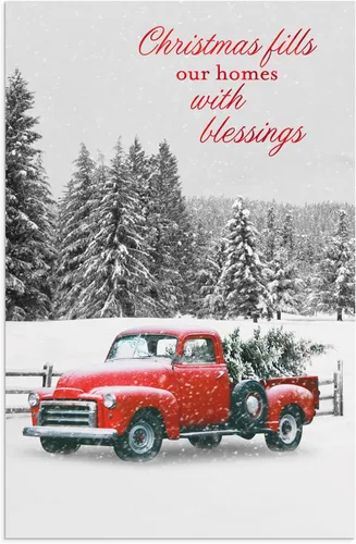 Vista 8 de DaySpring - Clásicos navideños en blanco y negro - 60 tarjetas y sobres de Navidad a granel (U1347)