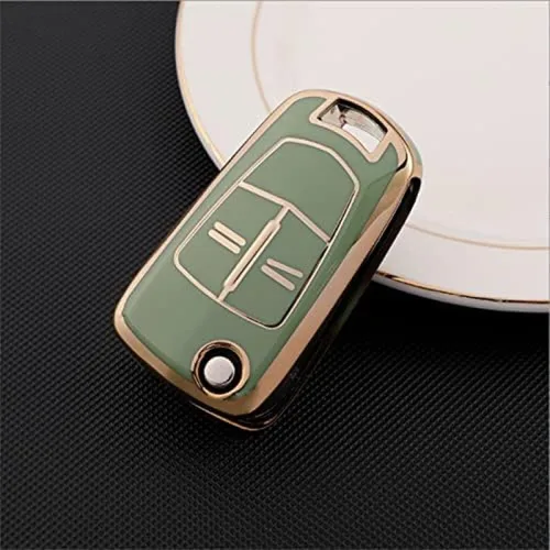 Vista 8 de TPU 2Button Flip Key Case Cover para Opel Astra J Corsa D Insignia Vectra C Zafira L778
