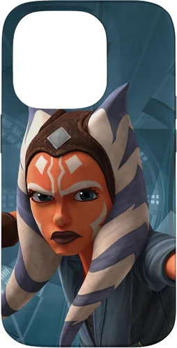 Vista 17 de Carcasa azul Ahsoka Tano para iPhone 13 Pro Max Star Wars The Clone Wars