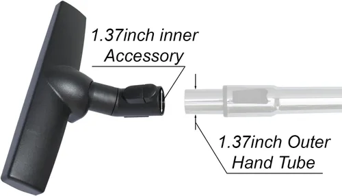 Vista 5 de Para Miele, accesorios de cepillo de aspiradora de pelo de caballo con ruedas compatibles con Miele C1, C2, C3 - Accesorios de aspiradora