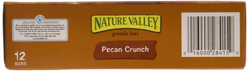 Vista 6 de Nature Valley Barras de granola, chrunchy, pecan crunch, 8.94 oz.