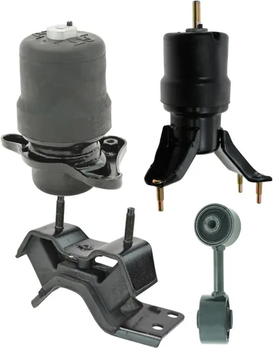 Vista 174 de TRQ Kit de montaje de motor de transmisión de motor de 5 piezas compatible con Ford Five Hundred Montego 6sp Auto AT 2005 - 2007