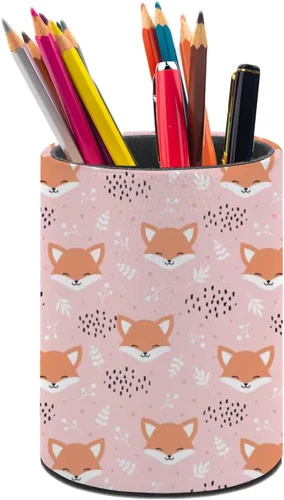 Vista 39 de Organizador de lápices con diseño de bandera de Estados Unidos, lindo portalápices, taza de lápices para escritorio, soporte para brochas