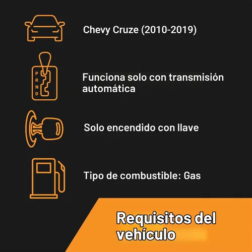 Vista 2 de Start-X Kit de arranque remoto de coche para Chevy Cruze (2010-2019)