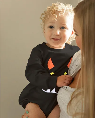 Vista 2 de Baby My First Halloween - Sudadera de manga larga para niños, disfraz de Halloween, ropa de otoño