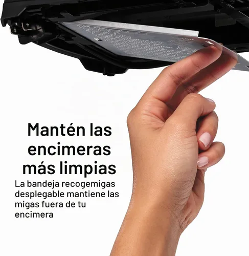 Vista 6 de Tostadora Hamilton Beach de ranura extraancha con selector de intensidad de tostado, apagado automático, botón de cancelación y función de expulsión