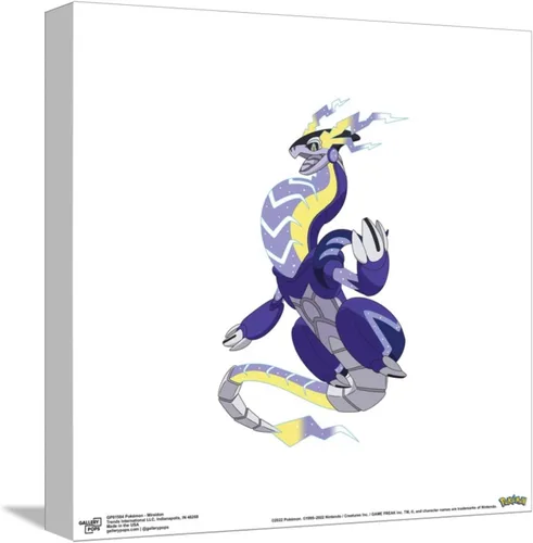 Vista 9 de Trends International Gallery Pops Pokémon Miraidon - Póster de pared, 12.00 x 12.00 pulgadas, versión de marco negro