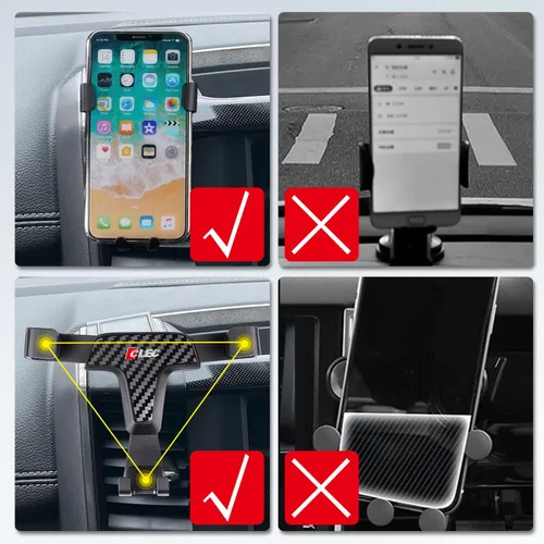 Vista 2 de ITrims Soporte de teléfono de coche para Dodge Ram 1500 2019-2023, soporte universal compatible con tablero de instrumentos de teléfono inteligente