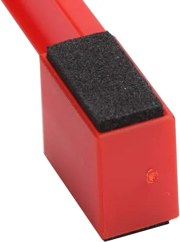 Vista 9 de DR-S02 - Enfriador plegable para laptop con doble ventilador, portátil alimentado por USB, base de refrigeración con soporte antideslizante (rojo)