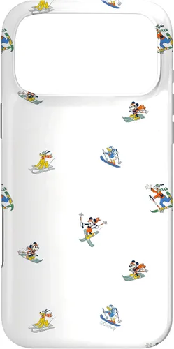 Vista 21 de iPhone 11 Disney Mickey & Pals - Funda para vacaciones de esquí de invierno