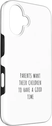 Vista 3 de iPhone 16 Parents want their children to have a good time Case