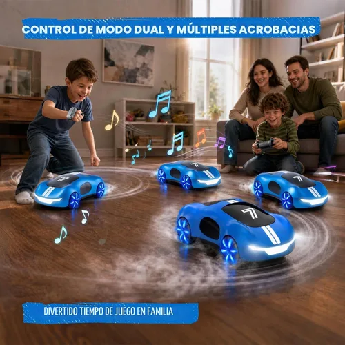 Vista 2 de AEROQUEST - Coche de acrobacias RC con control de gestos para niños de 4 a