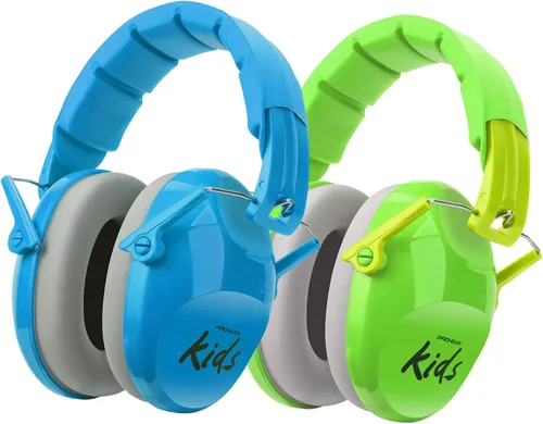 Vista 17 de PROHEAR 032 2.0 - Auriculares con cancelación de ruido para niños - Reducción de ruido de 25dB - Orejeras ajustables de protección sensorial