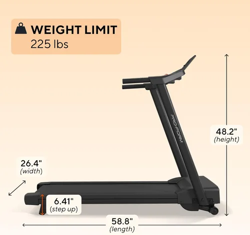 Vista 5 de ProForm Cinta de correr deportiva
