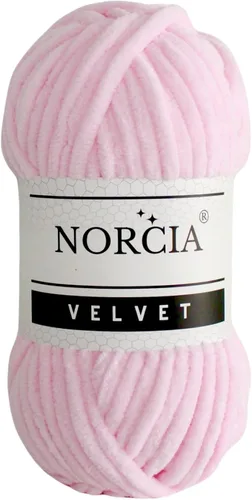 Vista 44 de Hilo de Terciopelo Suave Chenille para Ganchillo Super Voluminoso (100g-3.50oz) (68m-74.3 yds) Hilo para Manta de Bebé para Tejer Amigurumi Hilo