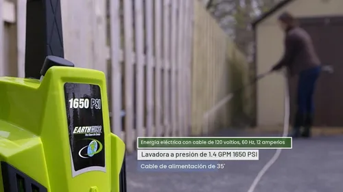 Vista 8 de Earthwise PW16503 1650 PSI 1.4 GPM Lavadora a presión eléctrica