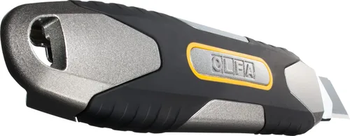 Vista 8 de OLFA - Cuchillo utilitario resistente de 0.709 in (MXP-L) - Mango de aluminio, bloqueo automático 18mm Aluminum snap-off blade Utility Knife