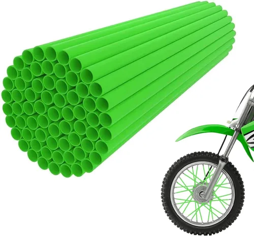 Vista 12 de JFG RACING protectores de plástico para radios de bicicleta o motocicleta, Negro