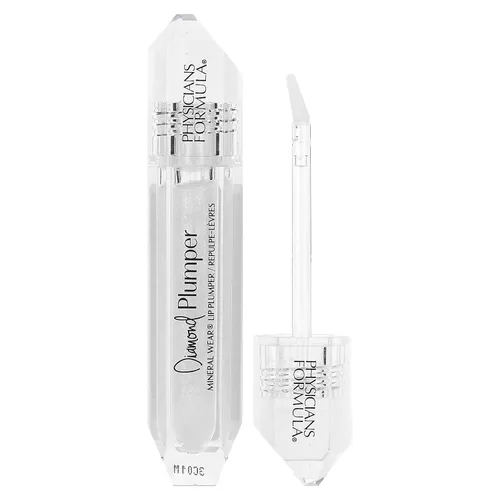 Vista 9 de Physicians Formula Mineral Wear Diamond Lip Plumper Gloss, dermatológicamente probado, diamante de bayas brillantes