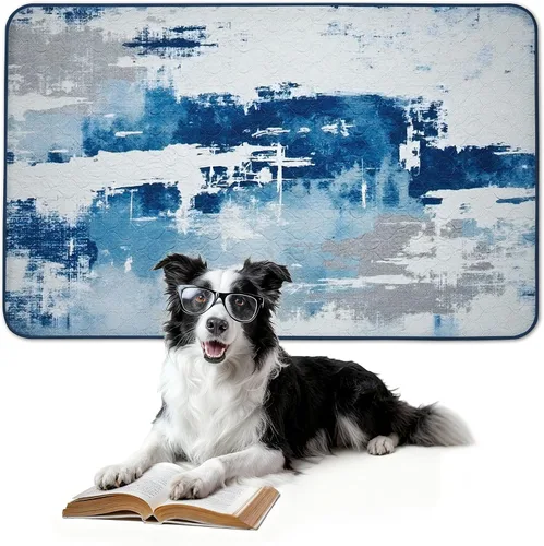 Vista 93 de FXW Almohadillas lavables para orina para perros, almohadillas para cachorros con súper absorbentes, diseñadas específicamente para jaulas de 24