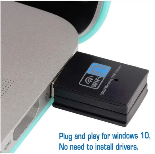 Vista 4 de Adaptador de wifi USB RTL8192EU de 984.25 pies