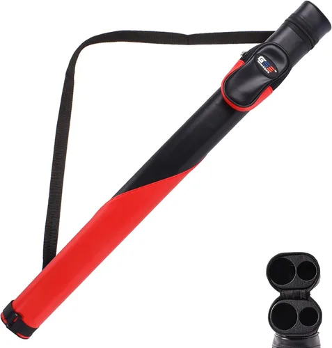 Vista 14 de GSE 1x1 Hard Billiard Pool Cue Case, Holds 1 Butt and 1 Shaft Negro