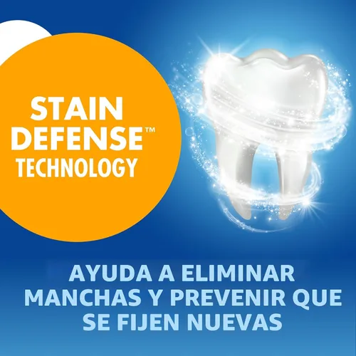 Vista 6 de ARM & HAMMER Advance White Pasta de dientes, Pasta de dientes blanqueadora de bicarbonato de sodio con Tecnología de Defensa contra Manchas y Flúor
