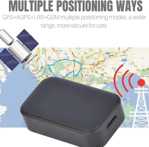 Vista 7 de Rastreador GPS - Mini grabadora activada por voz Grabación de audio en tiempo real WiFi/GSM