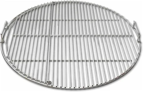 Vista 10 de Rejilla de cocción de parrilla de carbón SnS Grills EasySpin, de acero inoxidable 304, apertura grande con bisagras, perfecta para cocción de 2