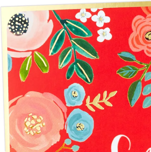 Vista 3 de Hallmark Surtido de tarjetas religiosas para el día de San Valentín, «Blessed» (6 tarjetas para el día de San Valentín con sobres)