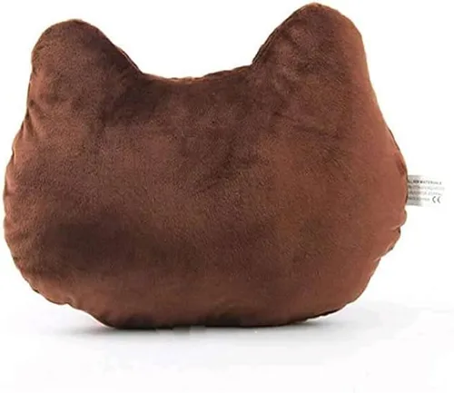 Vista 2 de Almohada de felpa de gato galleta de 9.84 pulgadas