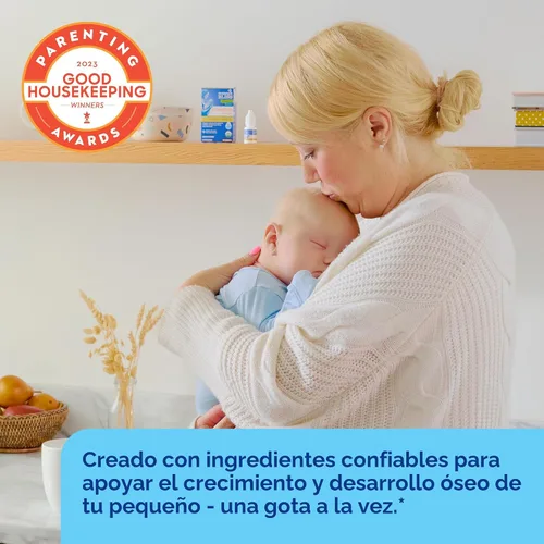 Vista 4 de Mommy's Bliss Gotas orgánicas sin color artificial, vitamina D, 0.11 onzas líquidas
