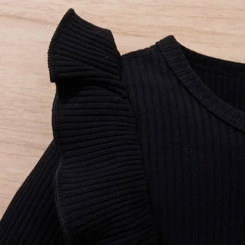 Vista 2 de Santikisler Conjunto de 2 piezas de ropa de otoño e invierno para niños pequeños