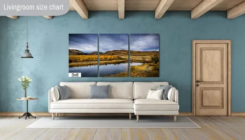 Vista 7 de Fall in Wyoming - Print/Canvas/Acrylic/Metal (Acrylic Print, 16x20 Inches)